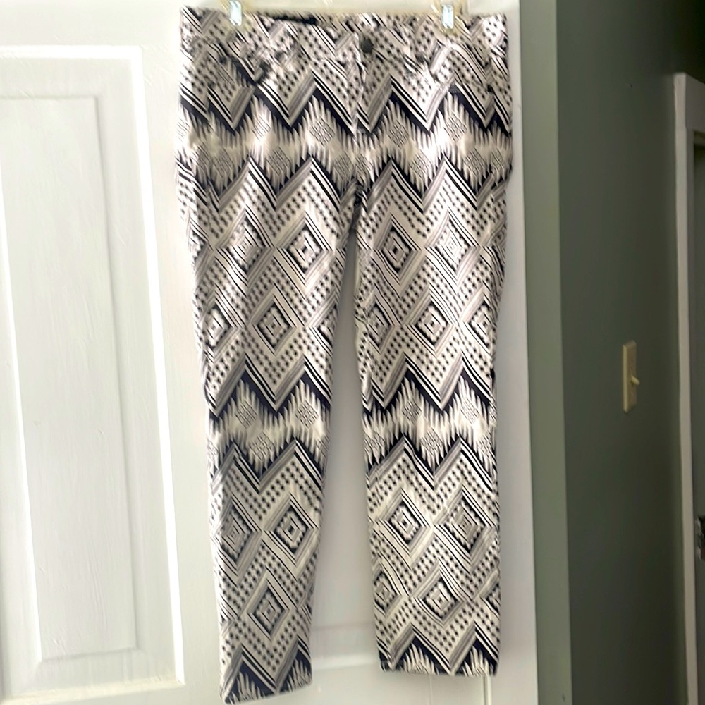 J.crew cropped matchstick trousers